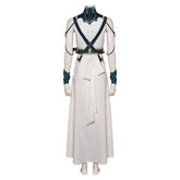 Game Final Fantasy VII Rebirth (2024) Aerith Gold Saucer White Dress Outfits Cosplay Costume Halloween Carnival Suit